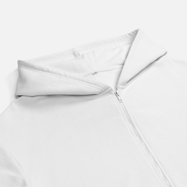 Толстовка унисекс оверсайз Sartoro, белая, XS–4XL
