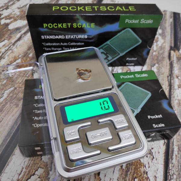 Ювелирные весы с шагом 0.1 до 400 гр. Pocket Scale