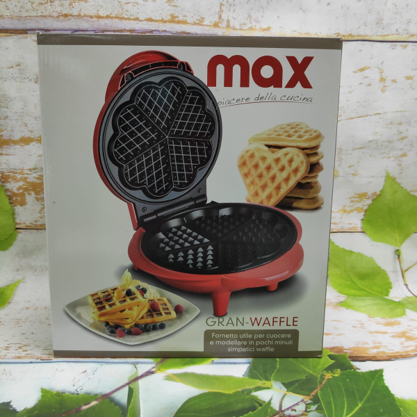 Прибор для приготовления домашних вафель (вафельница) MAX Grand Waffle