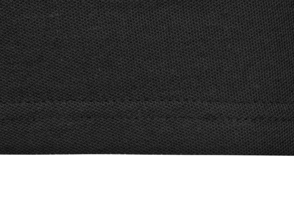 Рубашка поло "Point" мужская с длинным рукавом, Размер M, Цвет черный