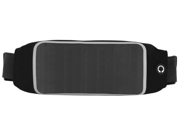 Сумка на пояс «Спринт», Цвет черный/прозрачный
