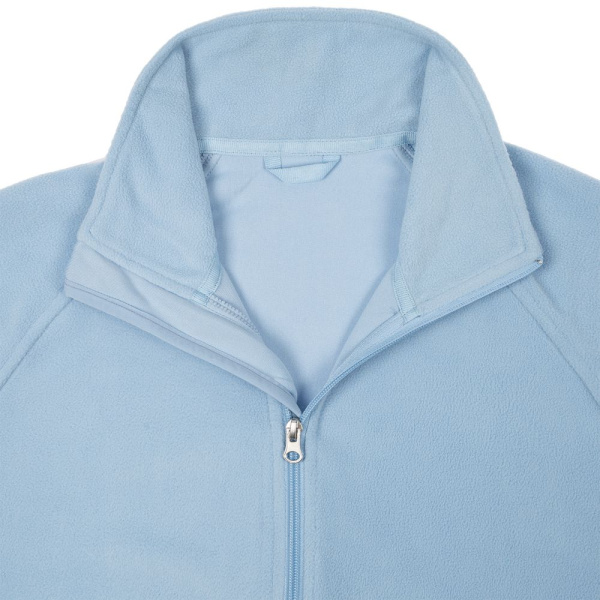 Куртка флисовая унисекс Fliska, голубая, XS–XXL