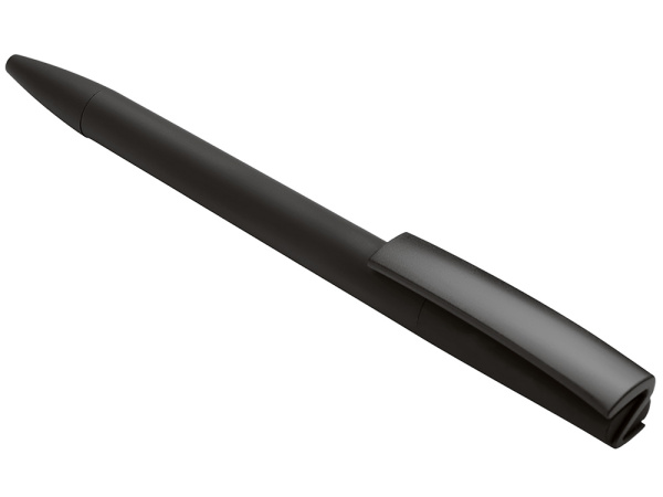 Ручка пластиковая soft-touch шариковая «Zorro», Цвет черный