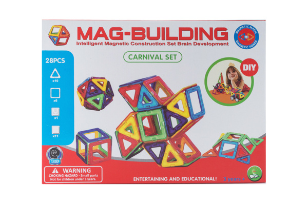 Магнитный конструктор Mag Building 28PCS