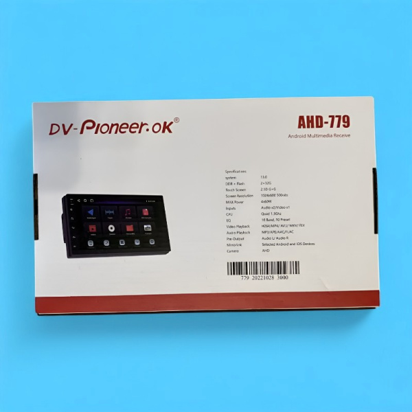 Автомагнитола Pioneer.Ok AHD-779 / Многофункциональная и удобная