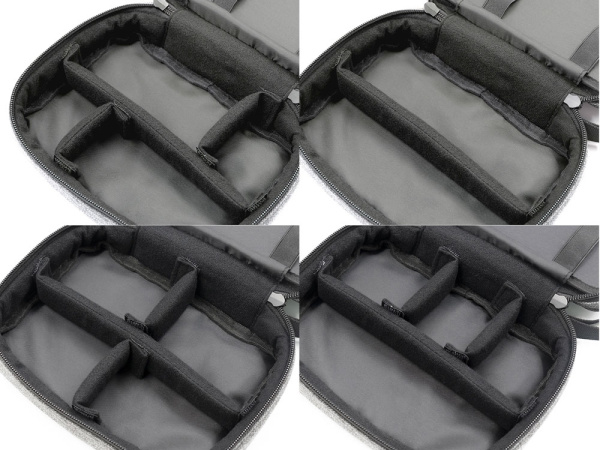 Органайзер Folio Pro для электроники и проводов, Цвет серый