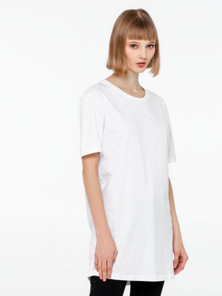 Футболка удлиненная Magnum, белая, XS–XXL