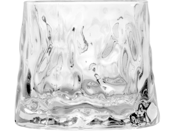 Вращающийся бокал для виски на сланцевом костере «Bromo», Цвет прозрачный