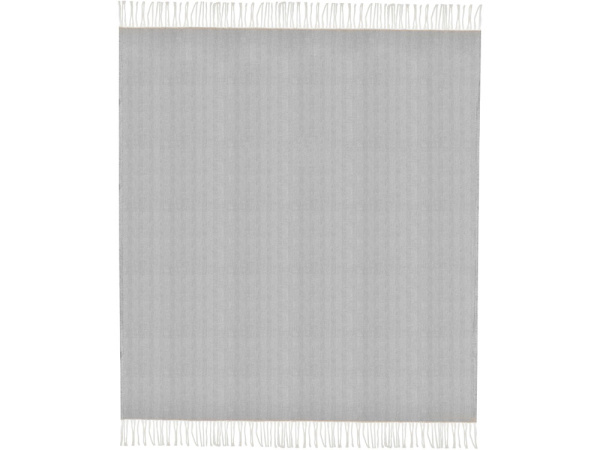 Плед «Ёлочка» из натурального хлопка, Цвет серый