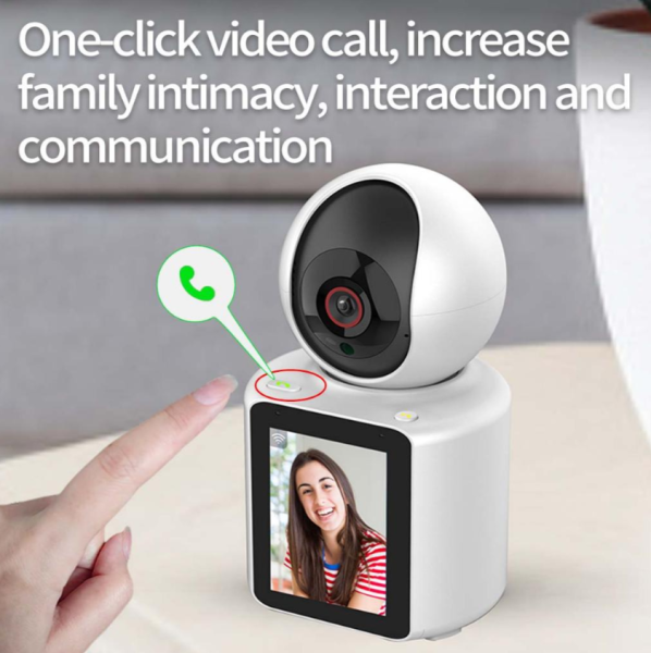 Умная IP-Камера Wi-Fi 2.4.G Video Calling Smart Camera 3мп, (день/ночь, датчик движения, PTZ, видеоняня с экраном)