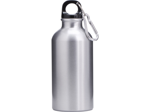 Бутылка для сублимации «Hip S», 400 мл, Цвет серебристый