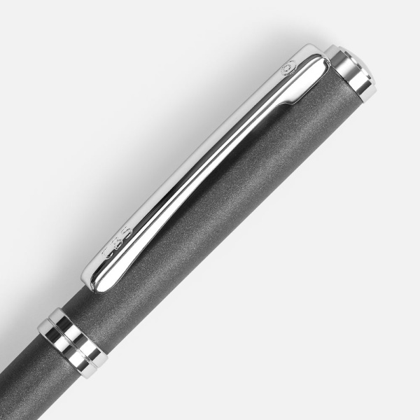 Ручка шариковая Delgado, серая, 13х0,9 см
