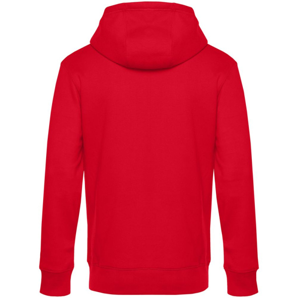 Толстовка с капюшоном унисекс King, красная, XS–4XL