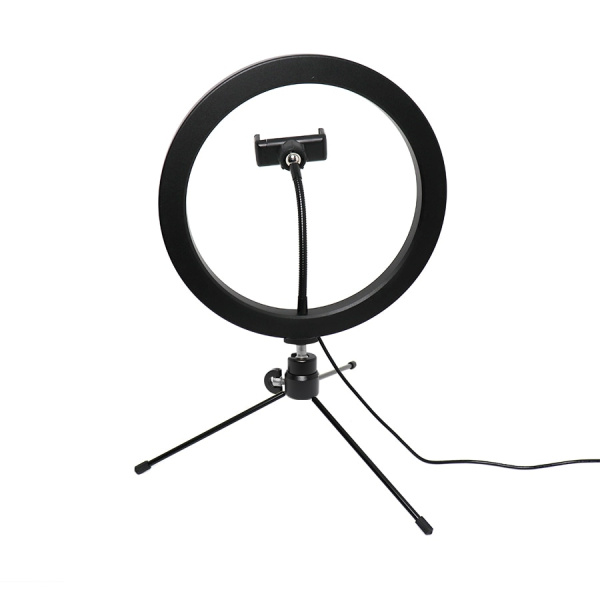 Кольцевая светодиодная лампа подсветка (селфи кольцо) MINI RING FILL Light LED 160  / d 26 см + ШТАТ