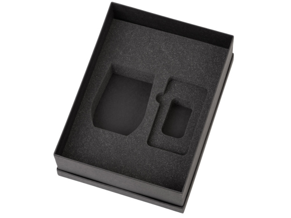 Подарочный набор «COLOR IT» с термокружкой и повербанком, Размер 5000 mAh, Цвет черный