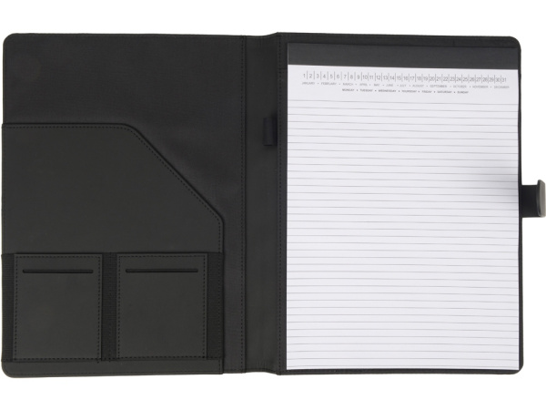 Папка для документов «Route» с блокнотом, Цвет темно-серый