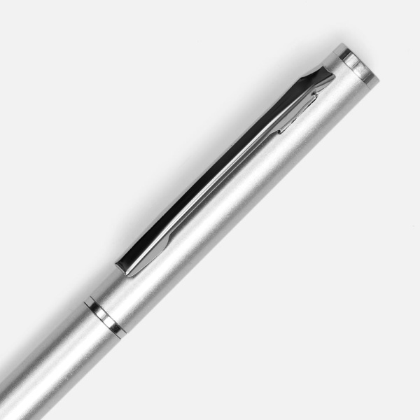 Ручка шариковая Hotel Chrome, ver.2, серебристая, 13х0,7 см