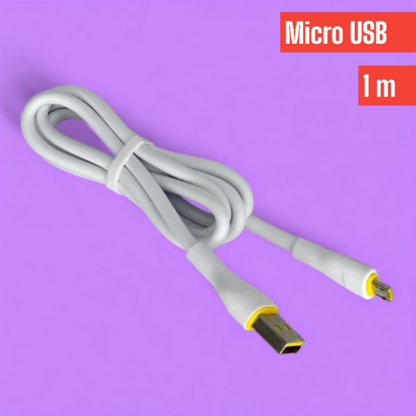 Кабель USB UG20 Micro силиконовый / Прочный и надежный