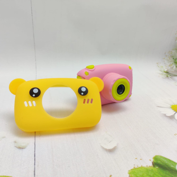 Детский фотоаппарат Zup Childrens Fun Camera со встроенной памятью и играми Мишка