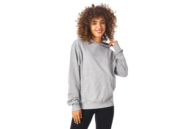 Худи «Warsaw», унисекс, Размер L, Цвет серый меланж