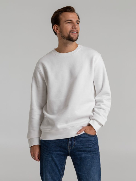 Свитшот унисекс King, белый, XS–4XL