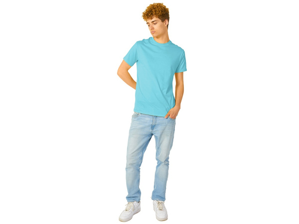 Футболка "Heavy Super Club" мужская, Размер XL_v2, Цвет лазурный