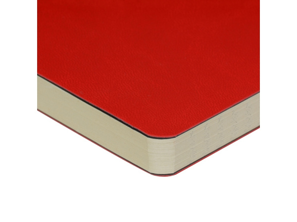 Ежедневник недатированный А5 «Megapolis Velvet Flex», Цвет красный