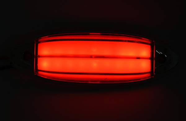 Светодиодный боковой фонарь для грузовиков, красный / Габаритный световой индикатор