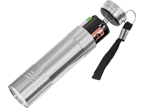 Фонарь «Scotty», Цвет серебристый