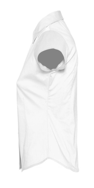Рубашка женская с коротким рукавом Excess, белая, XS–XL