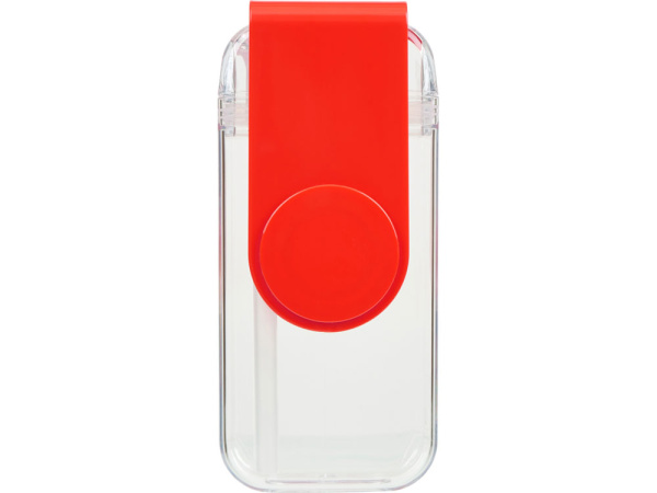 Бутылка для воды «JUICY DRINK BOX», 290 мл, Цвет прозрачный, красный