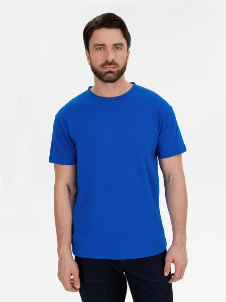 Футболка унисекс T-Bolka 180, темно-синяя (navy), S–5XL