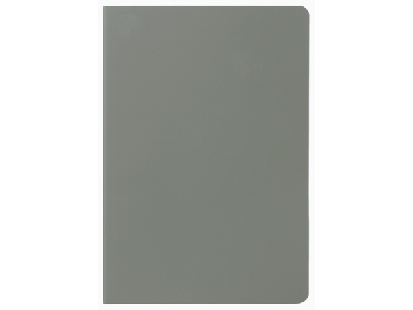 Блокнот в гибкой обложке A5 «Wispy 2.0», Цвет серый