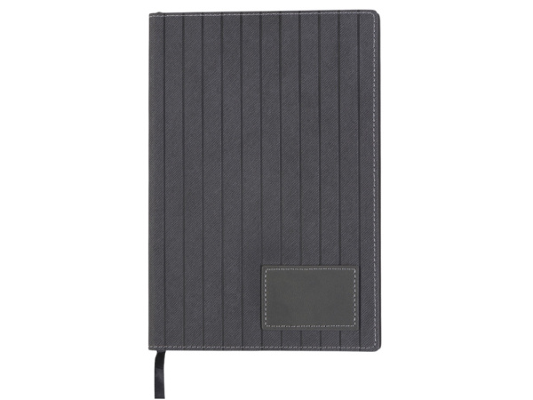 Блокнот в гибкой обложке А5 «Bradbury», Цвет темно-серый