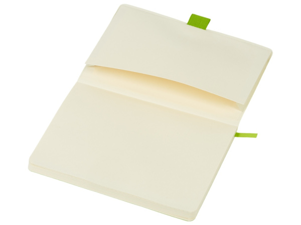 Блокнот А5 в гибкой обложке «Vision 2.0» soft-touch, Размер А5, Цвет зеленое яблоко