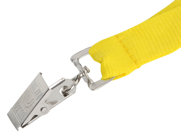 Ланьярд с клипом, Цвет желтый