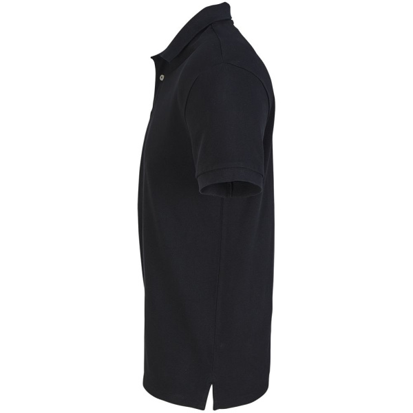 Рубашка поло унисекс Pacific, черная, S–5XL