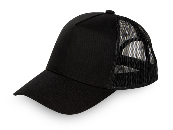 Бейсболка «Kansas», Цвет черный