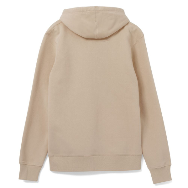 Толстовка с капюшоном унисекс Hoodie, бежевая, XS–3XL