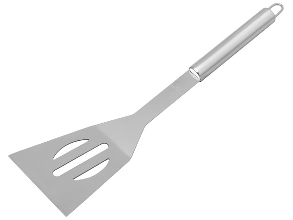 Набор для барбекю в кейсе: лопатка, щипцы, вилка «Salvy», Цвет серебристый
