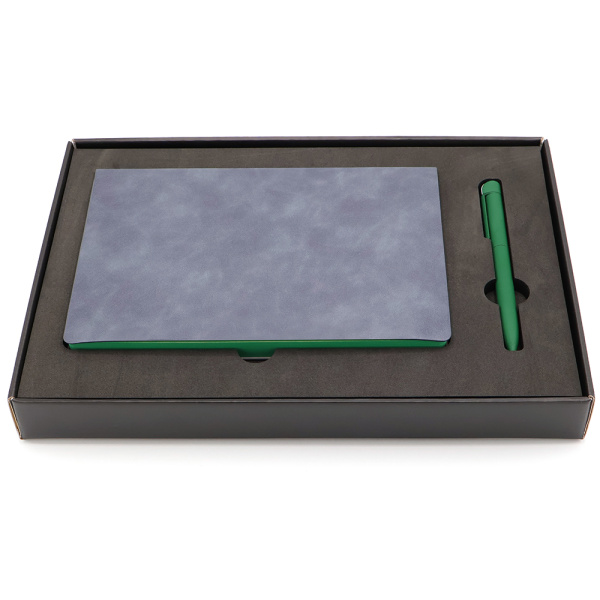 Подарочный набор МОМЕНТЫ, зеленый