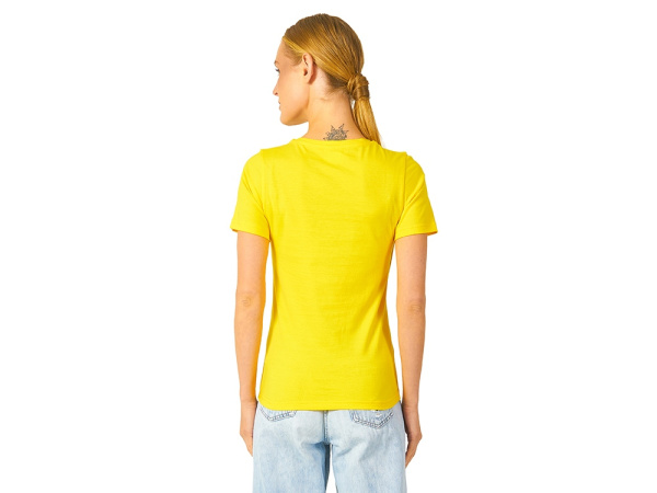 Футболка "Heavy Super Club" женская, Размер L, Цвет желтый