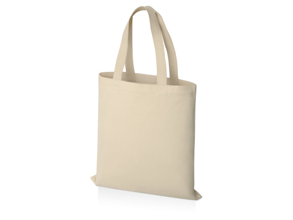 Сумка для шопинга «Steady» хлопковая с парусиновыми ручками, 260 г/м2, Цвет натуральный