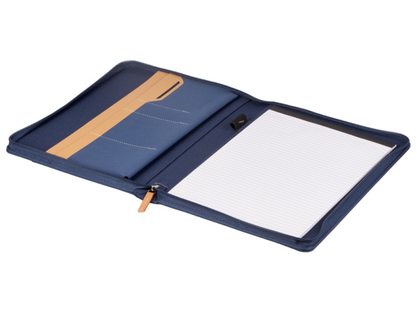 Портфолио А4 из RPET «Harvey», Цвет синий