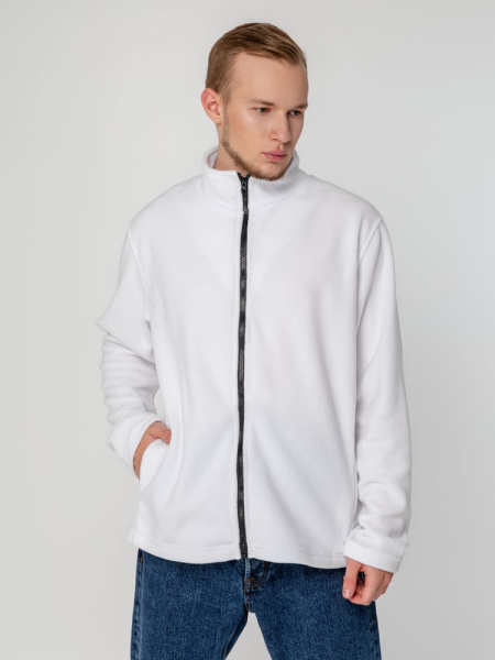 Куртка флисовая унисекс Manakin, ярко-синяя, XS—XXL