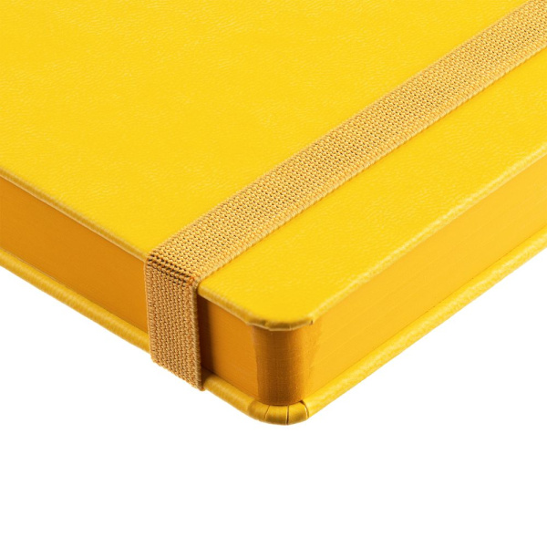 Ежедневник New Factor Metal, желтый, 15х20,8х2 см