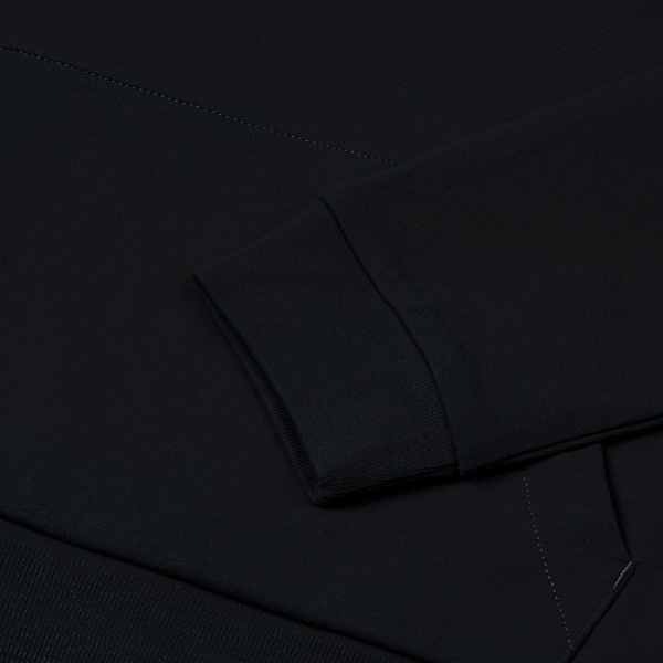 Толстовка на молнии с капюшоном Unit Siverga Heavy, черная, XS–5XL