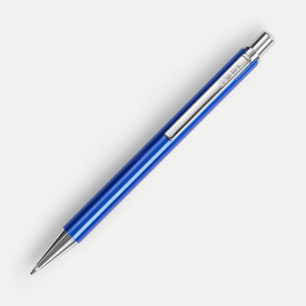 Ручка шариковая Arvent Glossy, синяя, 14,1х1 см