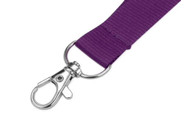 Ланьярд с карабином, Цвет фиолетовый