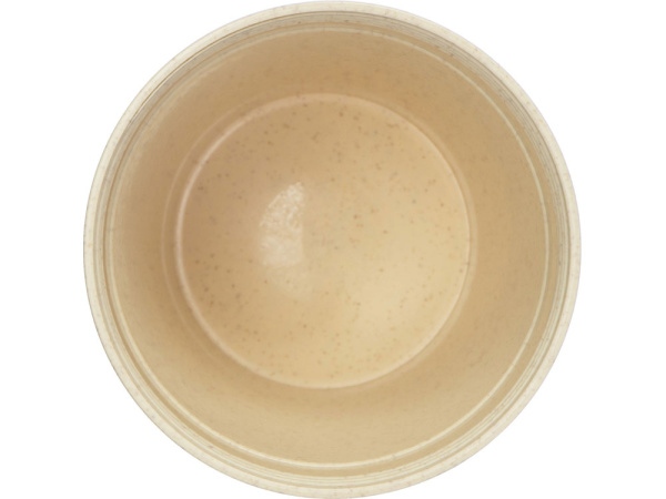 Стакан из пшеничного соломенного волокна «Madrid», Цвет бежевый/черный